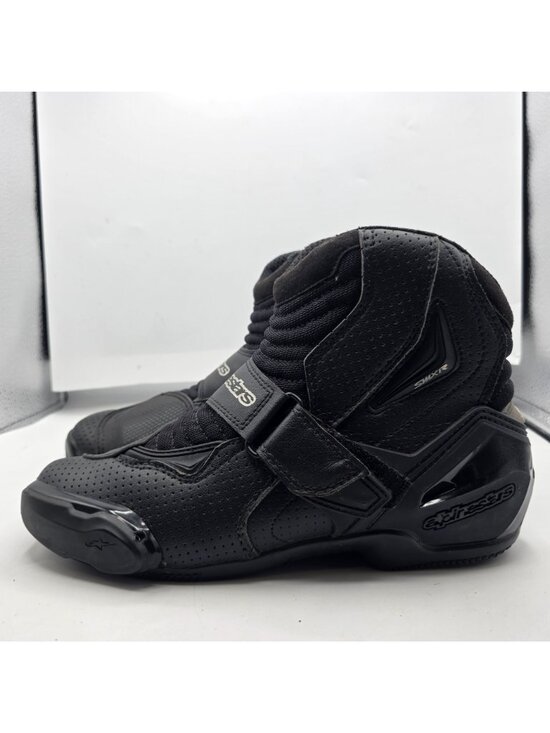 Alpinestars SMX-1 R Vented Mens Size 7.5 Black Motorcycle Boots main image 7